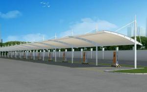 伊宁县膜结构停车棚